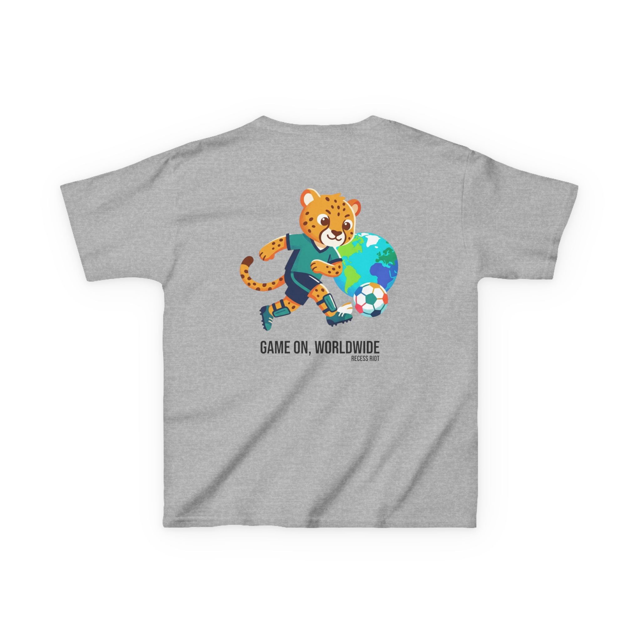 Play the World Soccer Tee | Recess Riot Kids Graphic T-Shirt