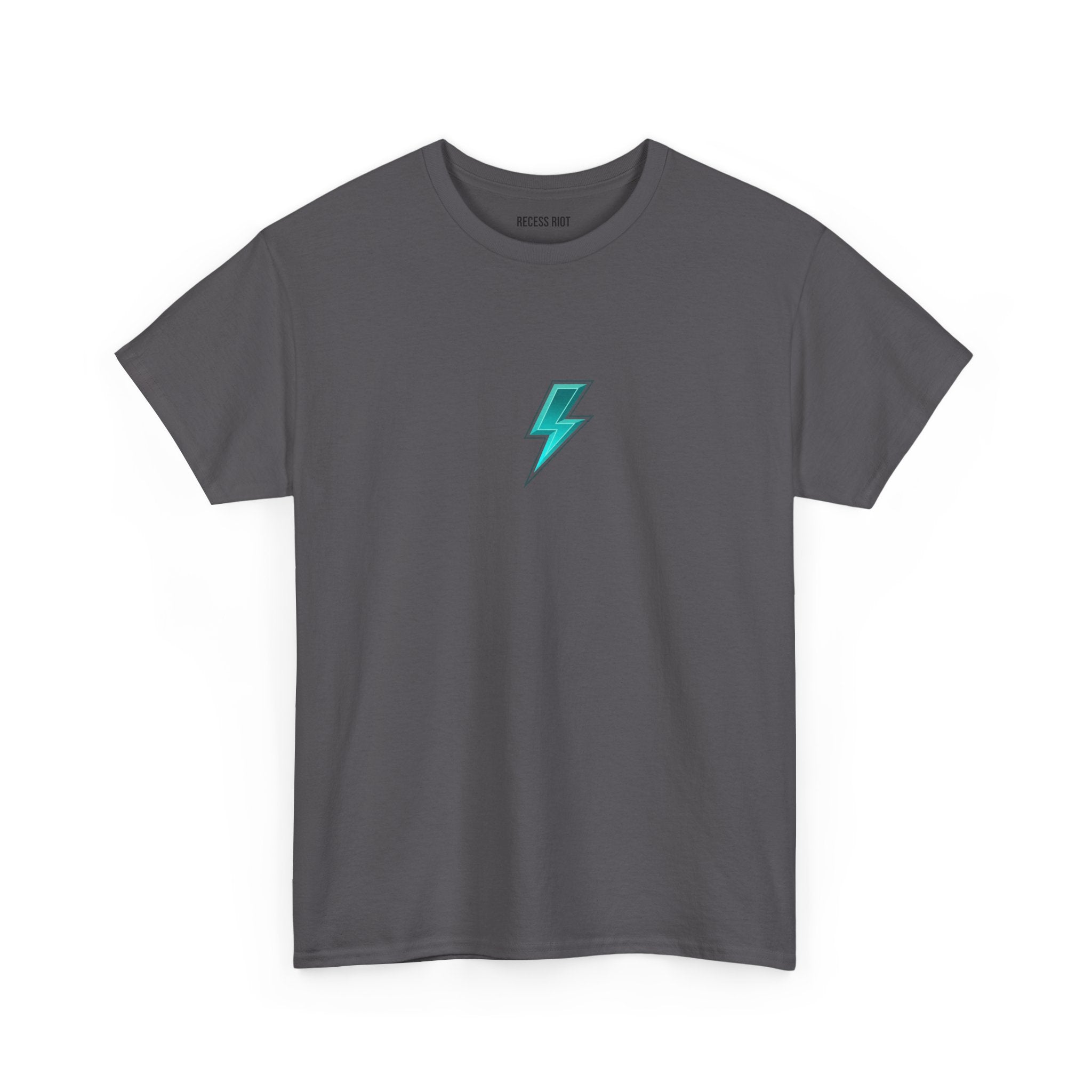 Panda Skateboard Tee — "Play By Your Rules" Graphic T-Shirt with Lightning Bolt