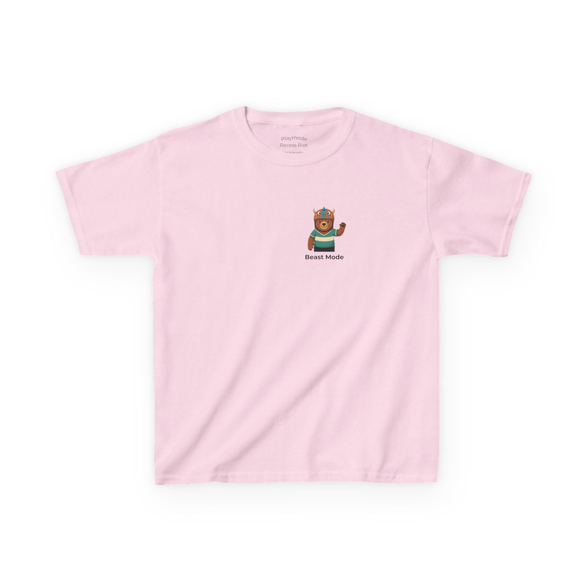 Beast Mode Kids Graphic Tee | Adventure Bear Youth Shirt