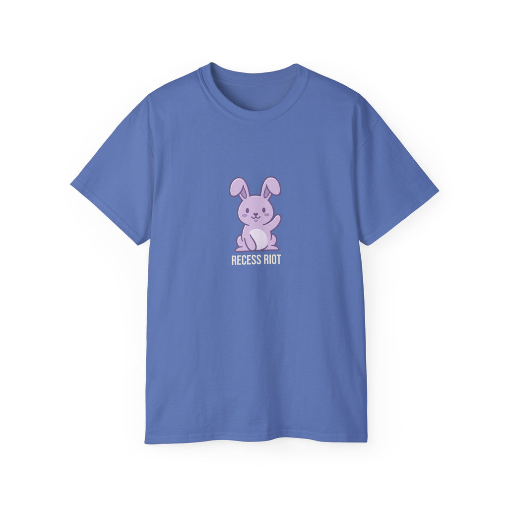 Roll With It Bunny Graphic Tee | Relaxed Oversized Unisex Shirt