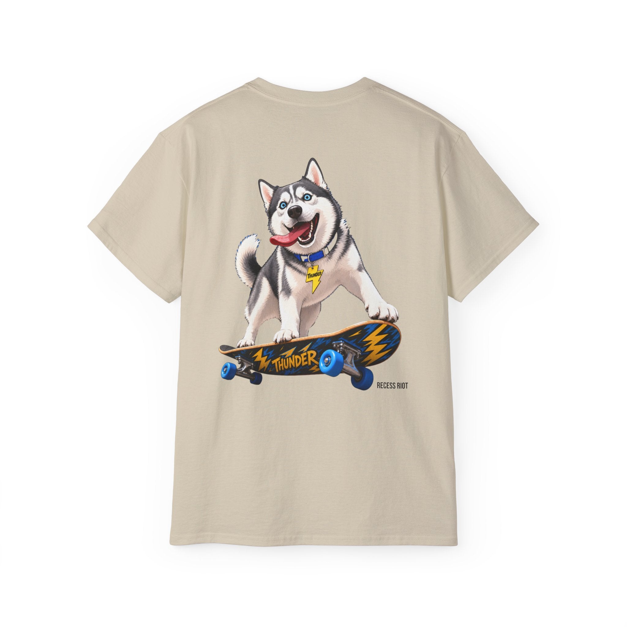 Thunder the Husky kids tee