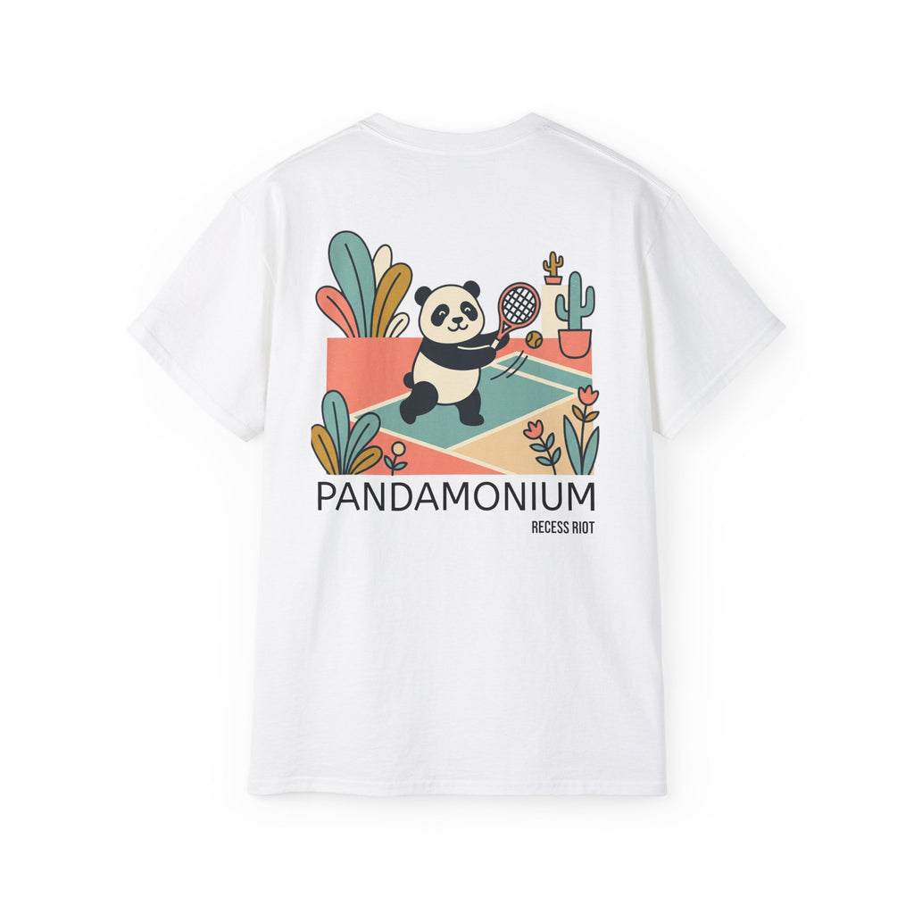 Pandamonium Graphic Tee | Cute Panda Oversized Shirt