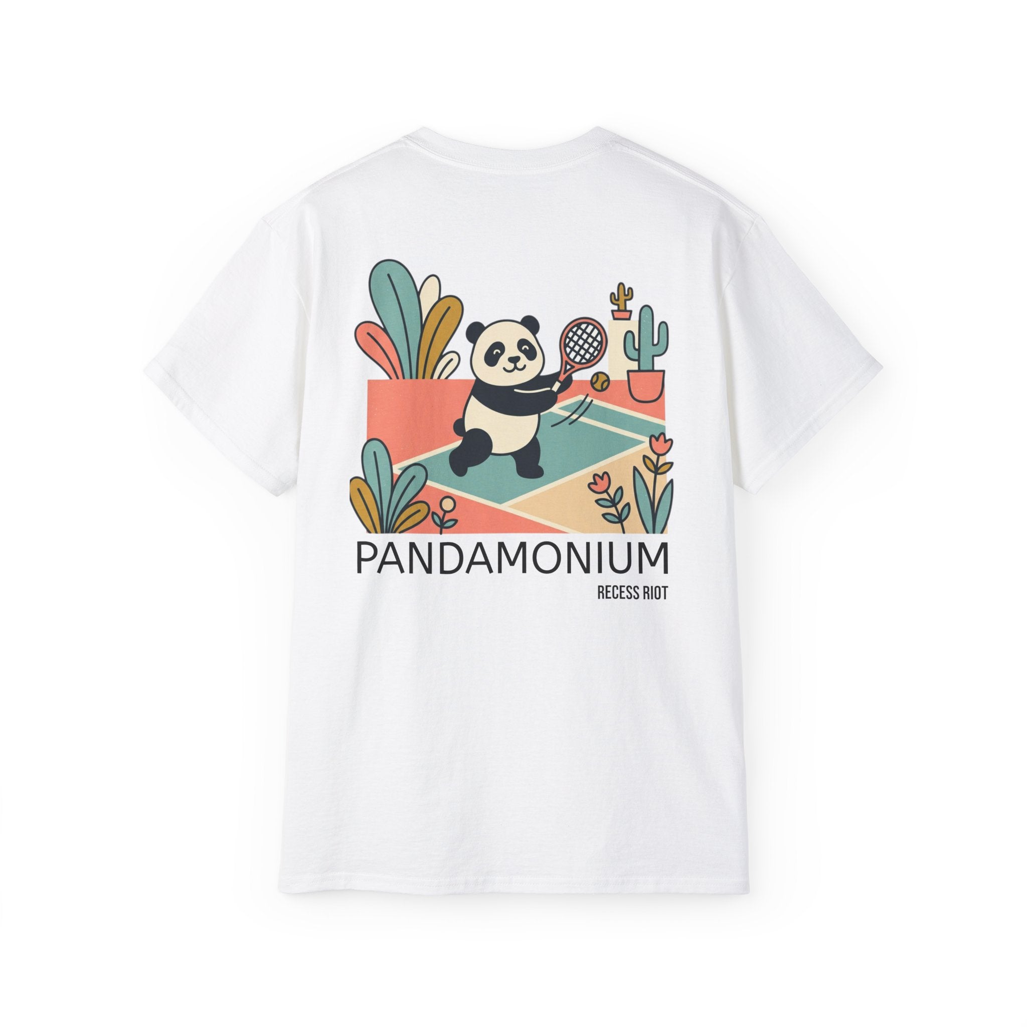 Pandamonium Graphic Tee | Cute Panda Oversized Shirt