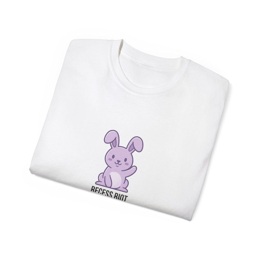 Roll With It Bunny Graphic Tee | Relaxed Oversized Unisex Shirt