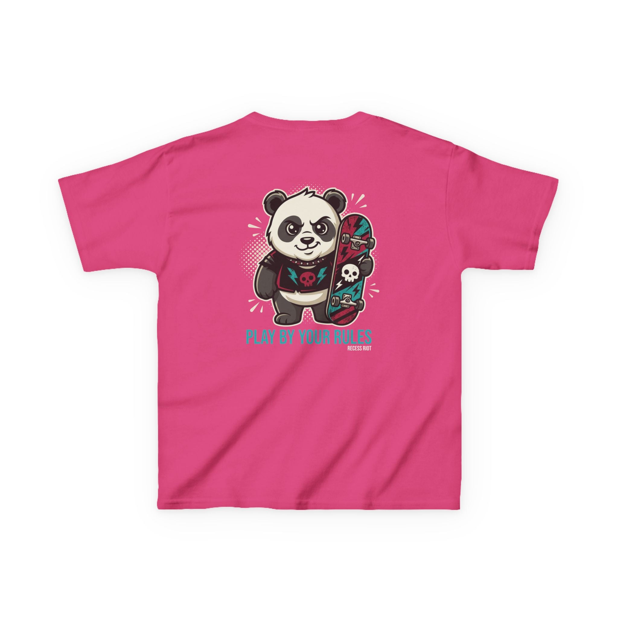 Play By Your Rules Panda Tee | Recess Riot Adult Graphic T-Shirt