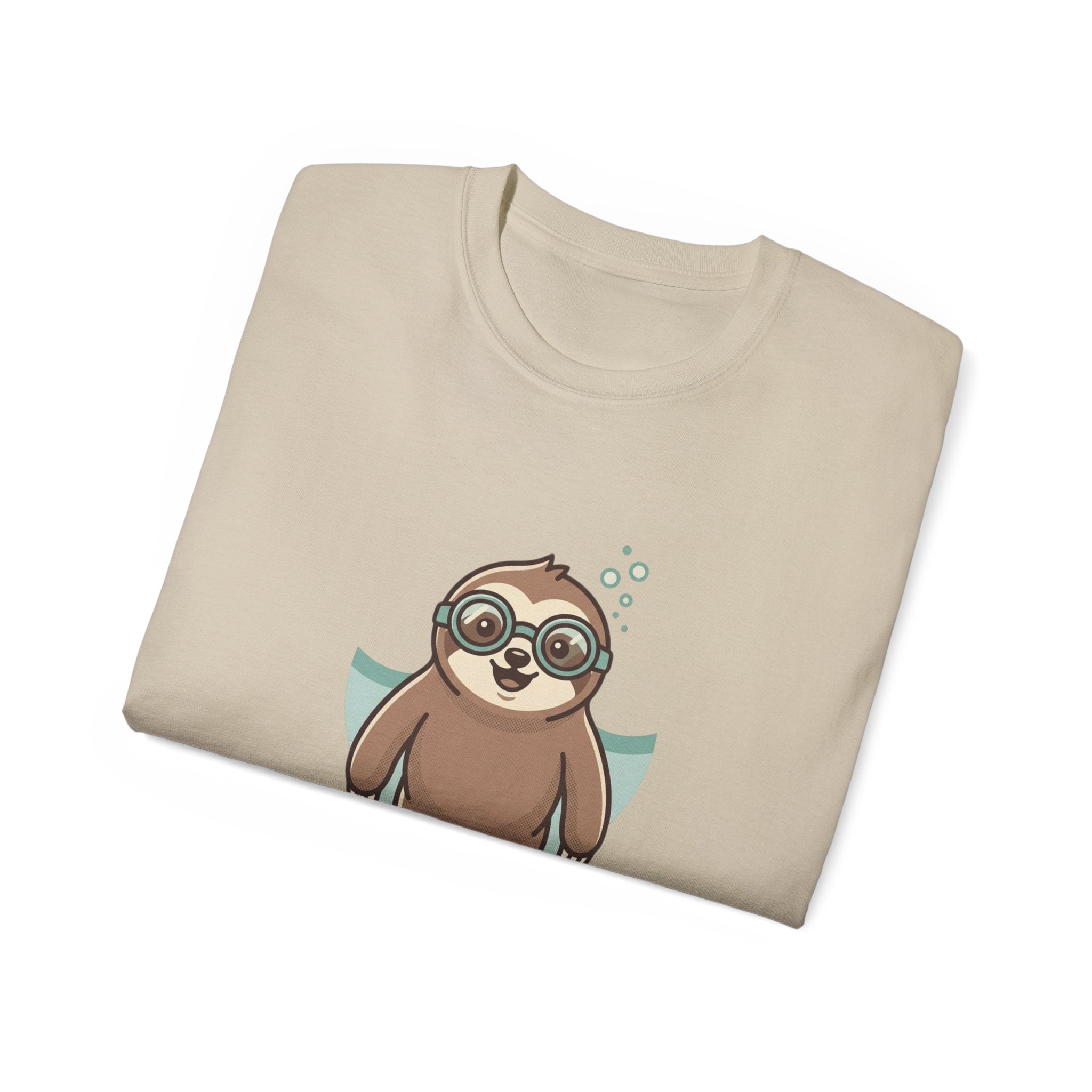 Slow Your Roll Sloth Graphic Tee | Relaxed Oversized Unisex Shirt