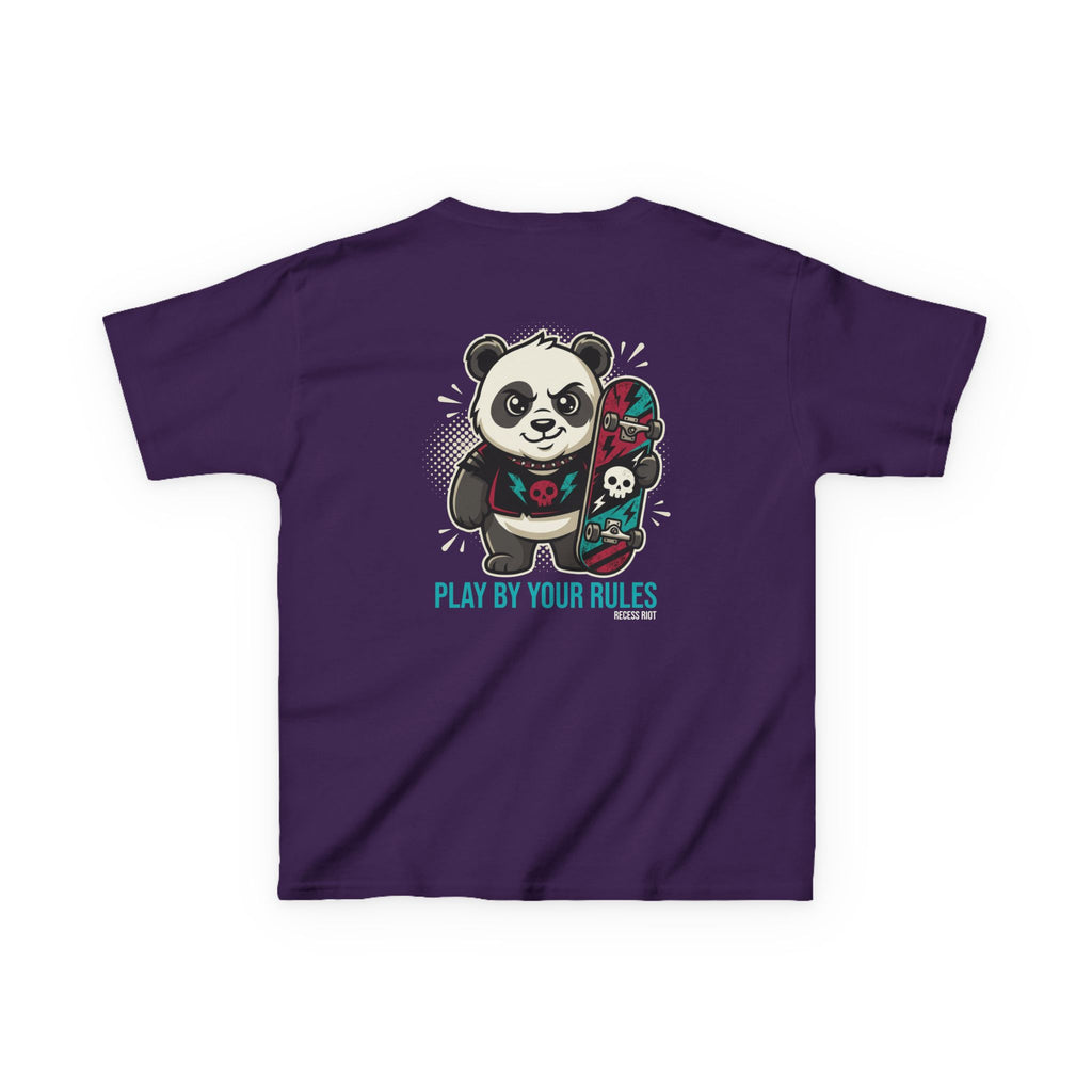 Play By Your Rules Panda Tee | Recess Riot Adult Graphic T-Shirt