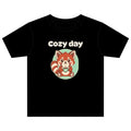 Cozy Day Red Panda Youth Tee — Cute Kids Graphic T-Shirt