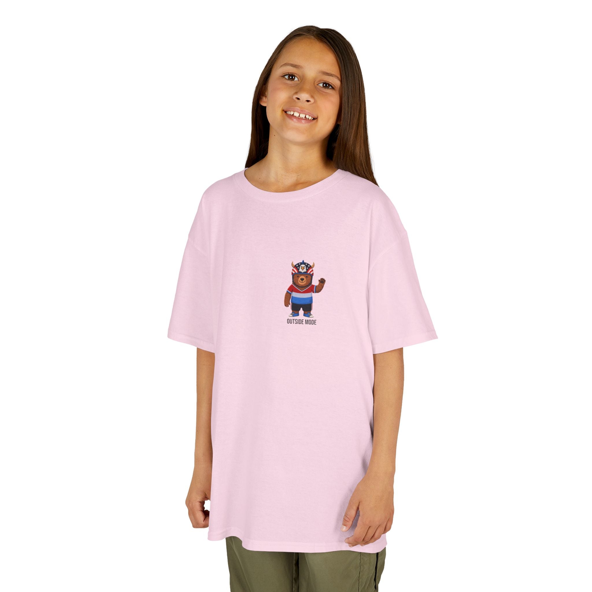 Blaze™ Patriotic Bear Bike Rider Graphic Tee for Kids