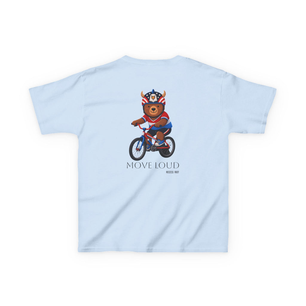 Blaze™ Patriotic Bear Bike Rider Graphic Tee for Kids