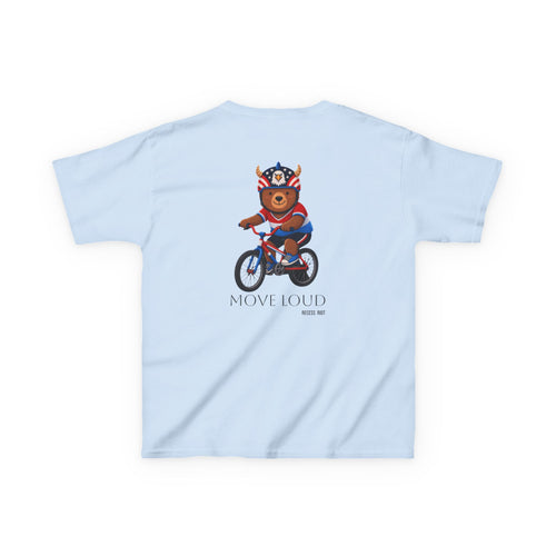 Blaze™ Patriotic Bear Bike Rider Graphic Tee for Kids