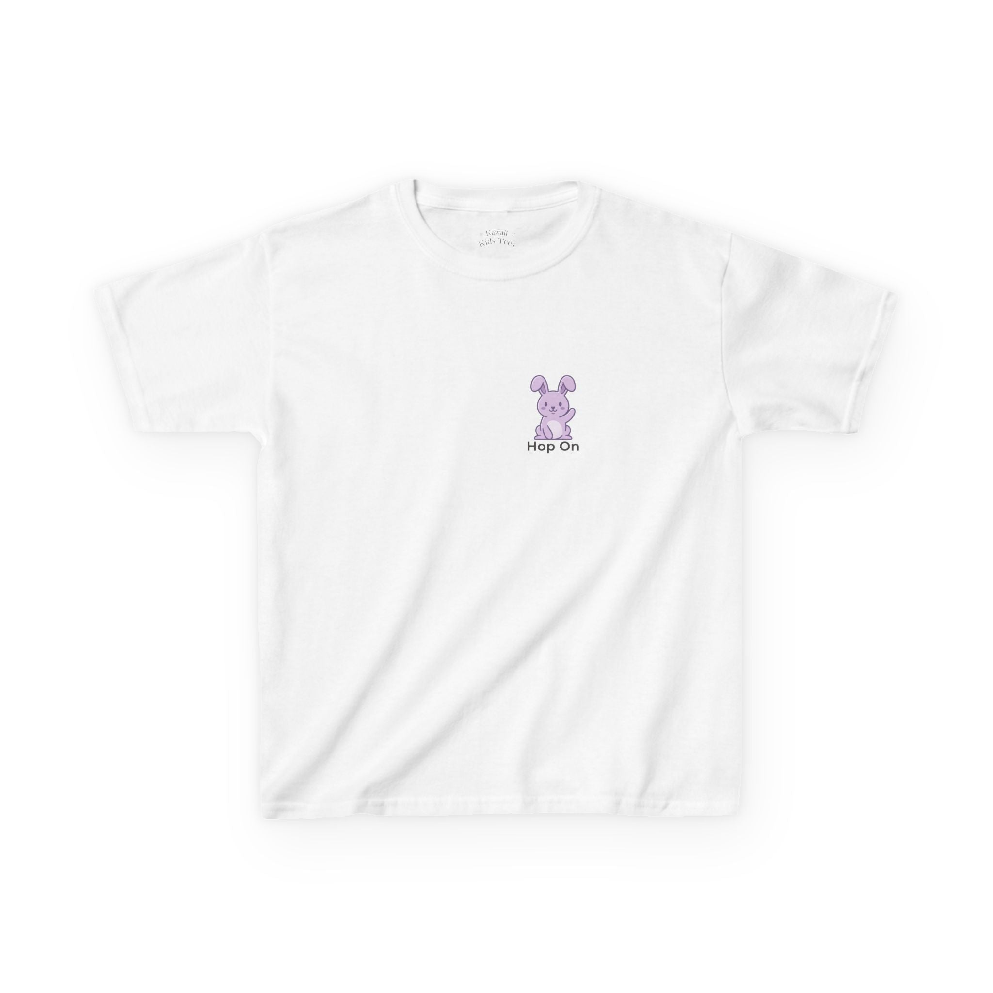 Roll With It Bunny Tee – Kids Graphic T-Shirt