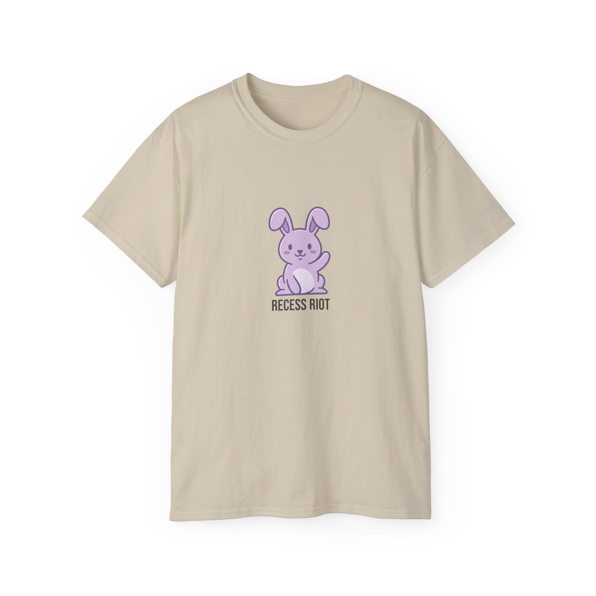 Roll With It Bunny Graphic Tee | Relaxed Oversized Unisex Shirt