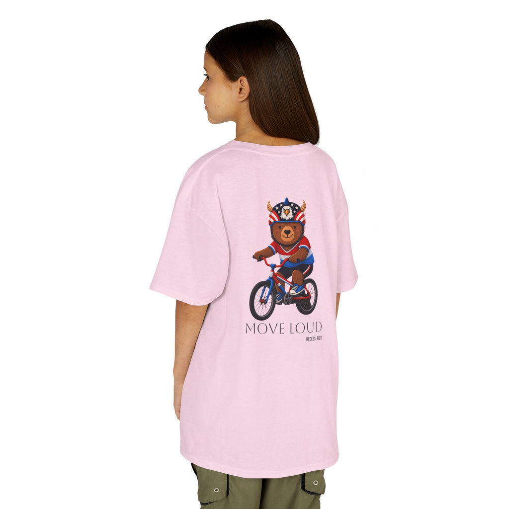 Blaze™ Patriotic Bear Bike Rider Graphic Tee for Kids