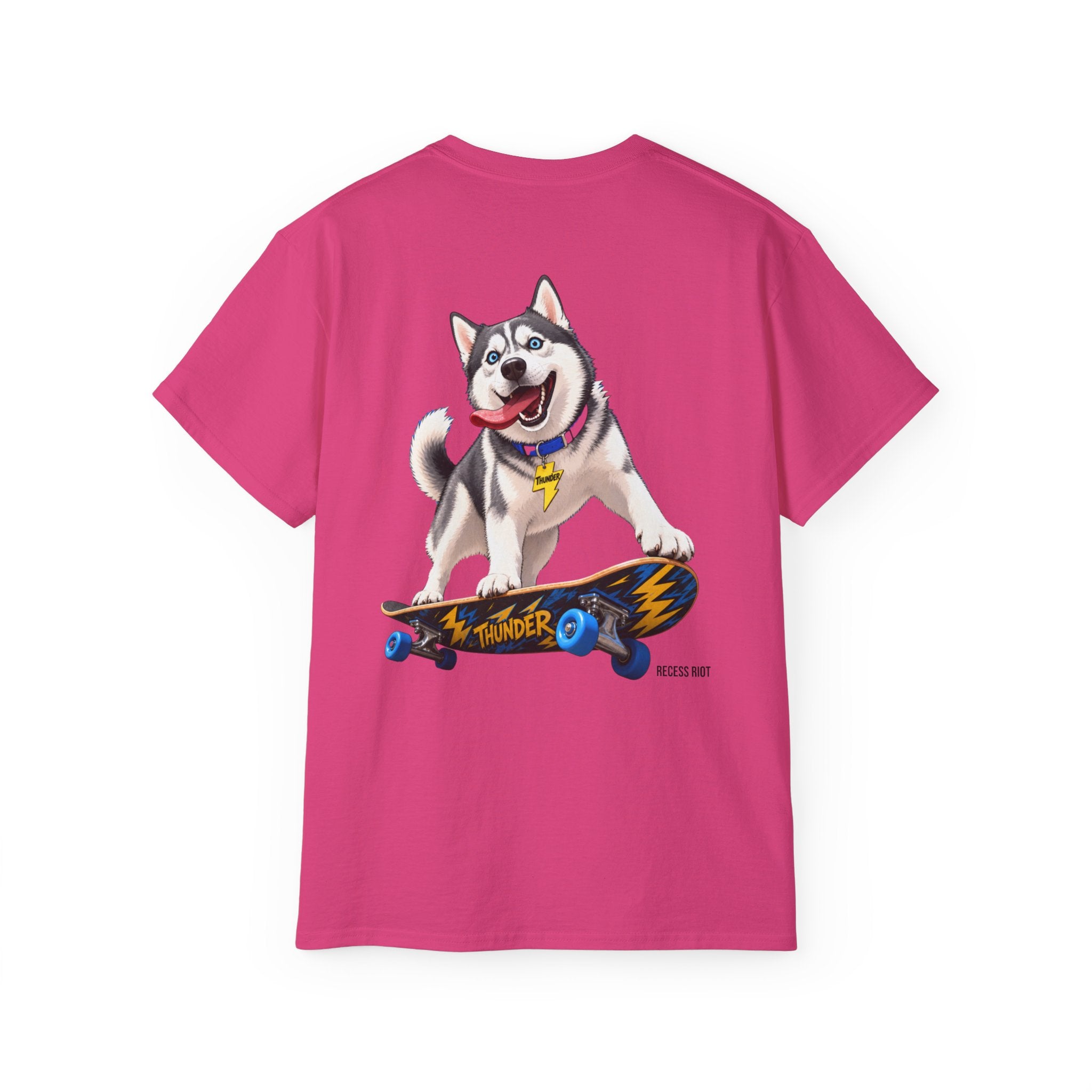 Thunder the Husky kids tee