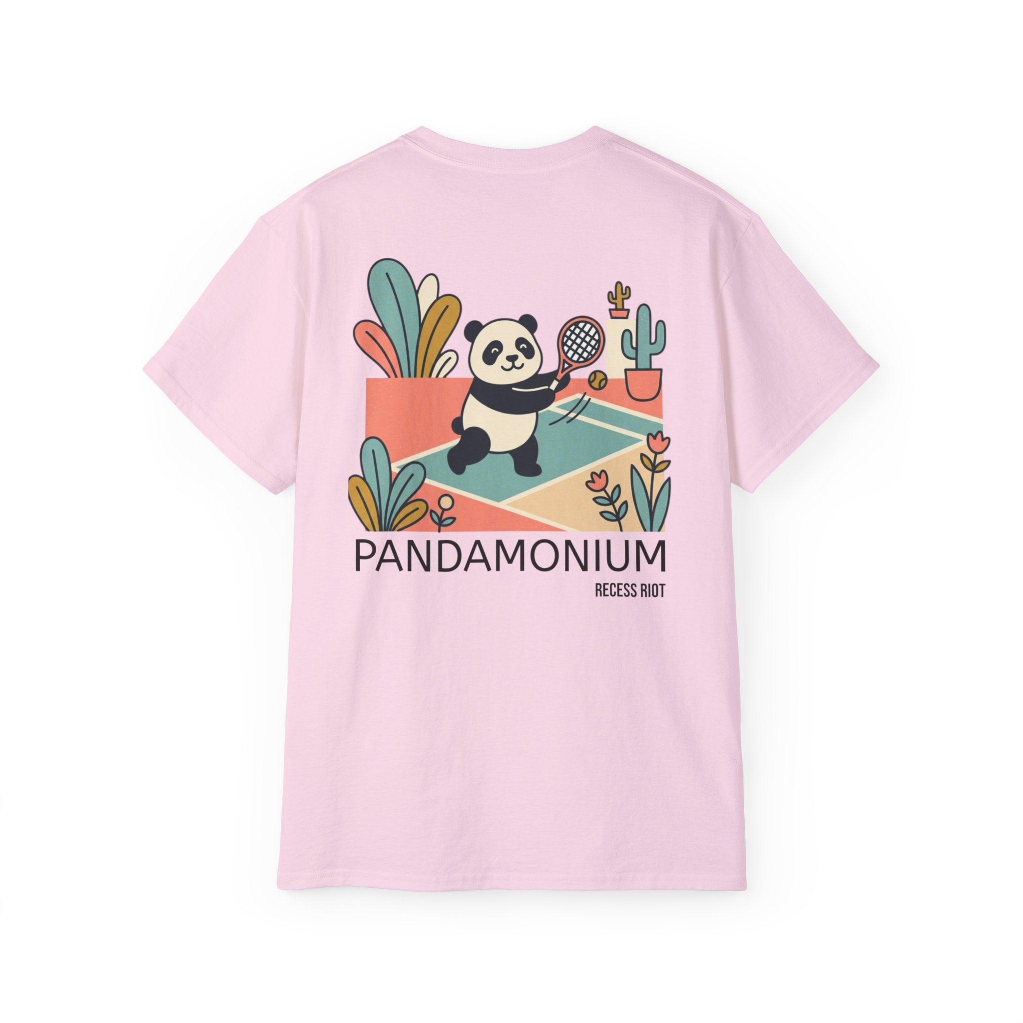 Pandamonium Graphic Tee | Cute Panda Oversized Shirt