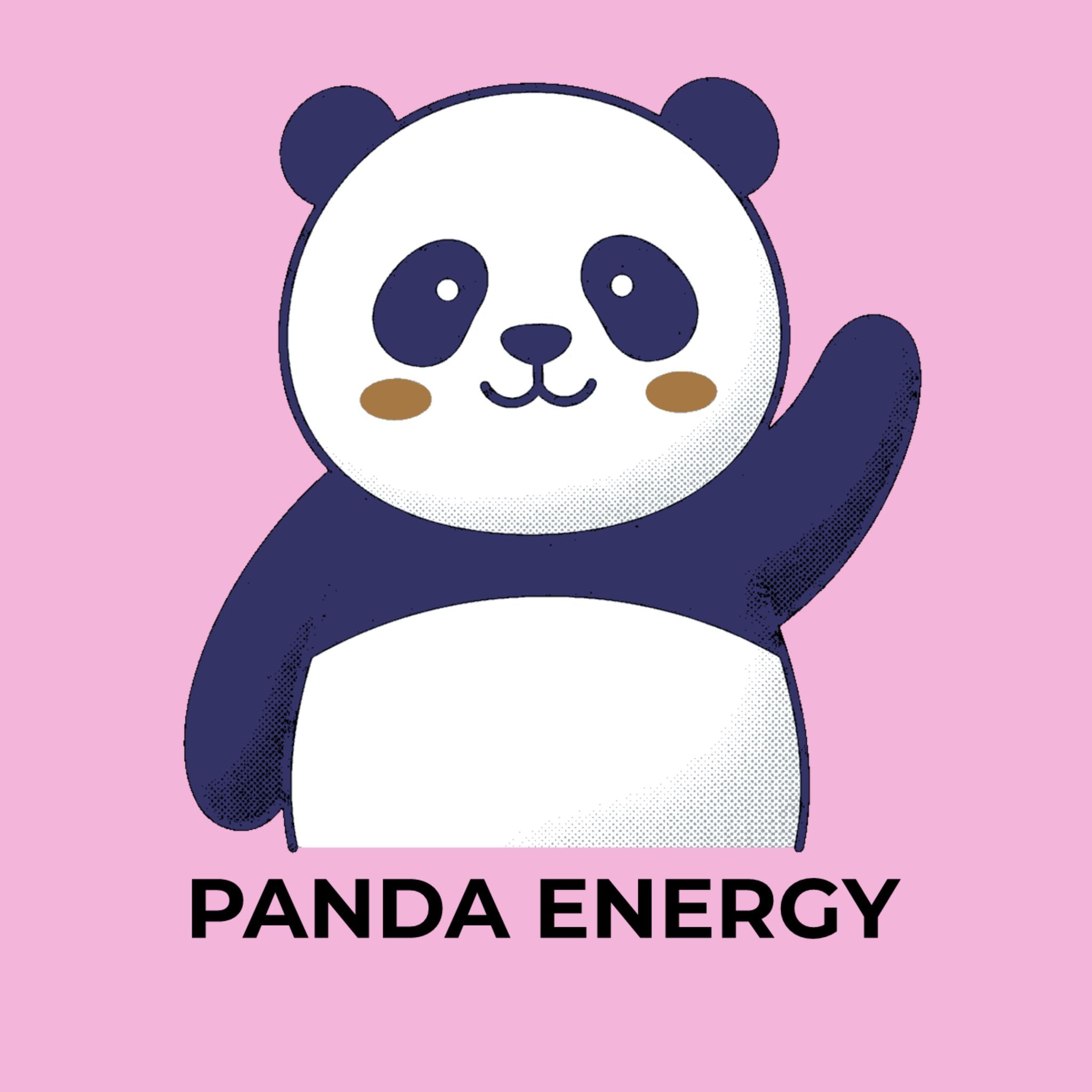 Panda Energy Pink Sling Bag | Cute Tween Crossbody Bag