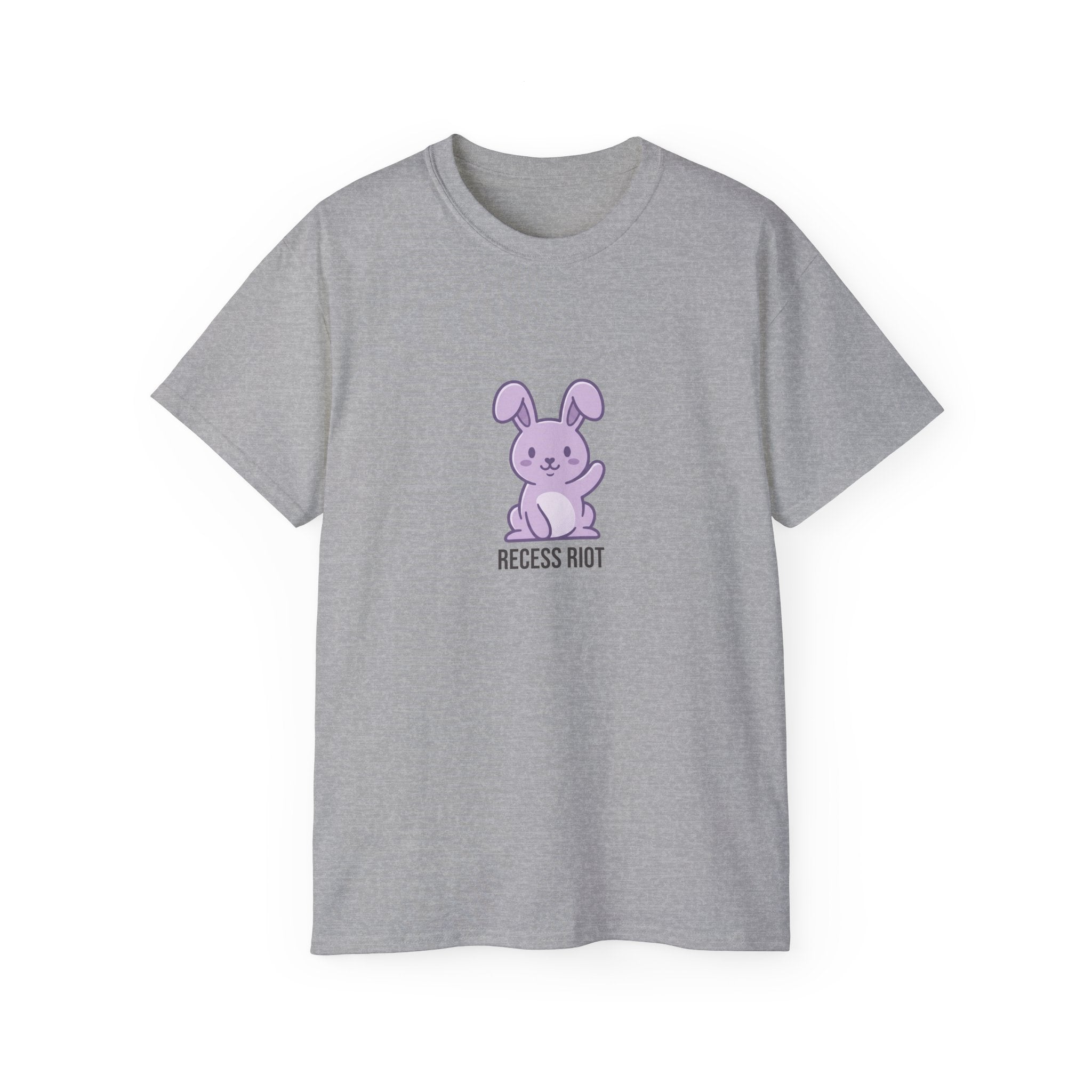 Roll With It Bunny Graphic Tee | Relaxed Oversized Unisex Shirt