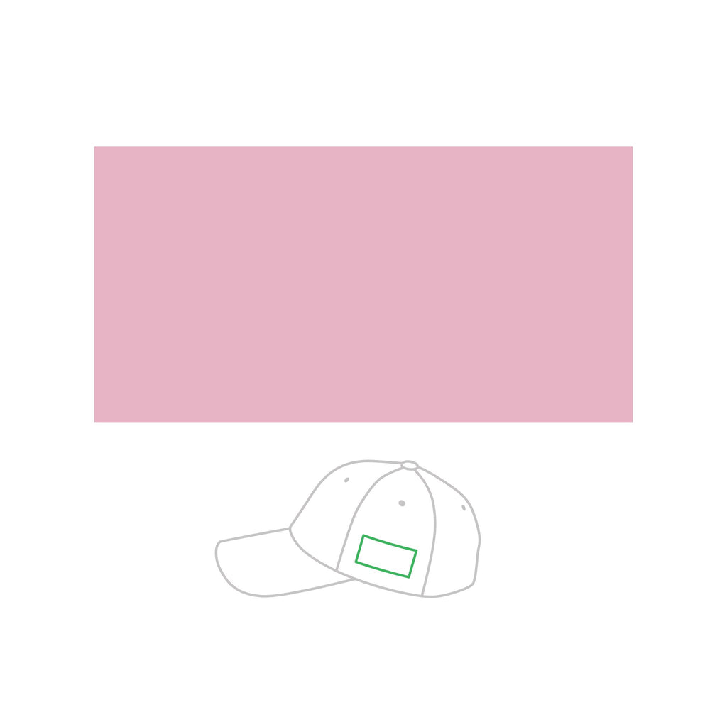 Youth Cap — Pink Embroidered "Recess Riot" Logo with "Move Loud" Back