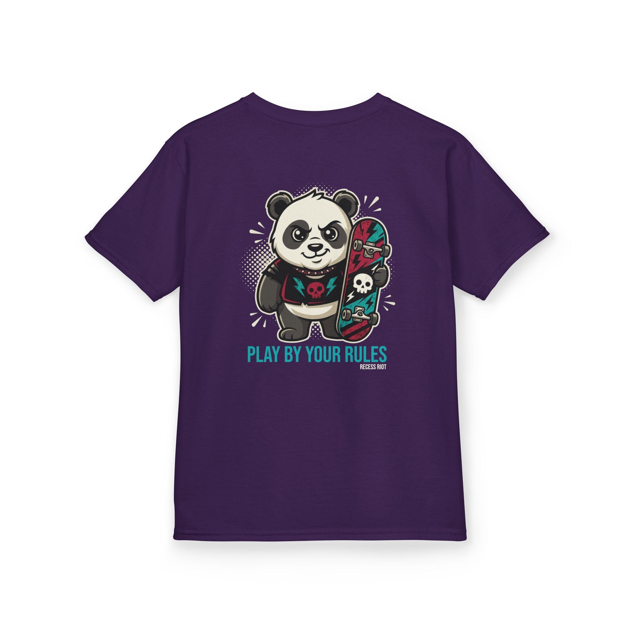 Play By Your Rules Panda Tee | Recess Riot Adult Graphic T-Shirt