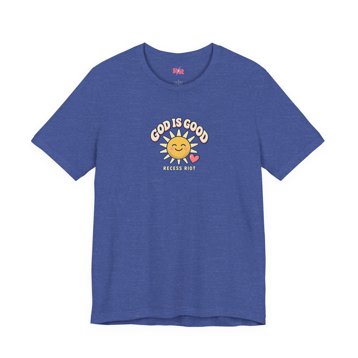 God Is Good Adult Size — Retro Sun Skateboard Graphic
