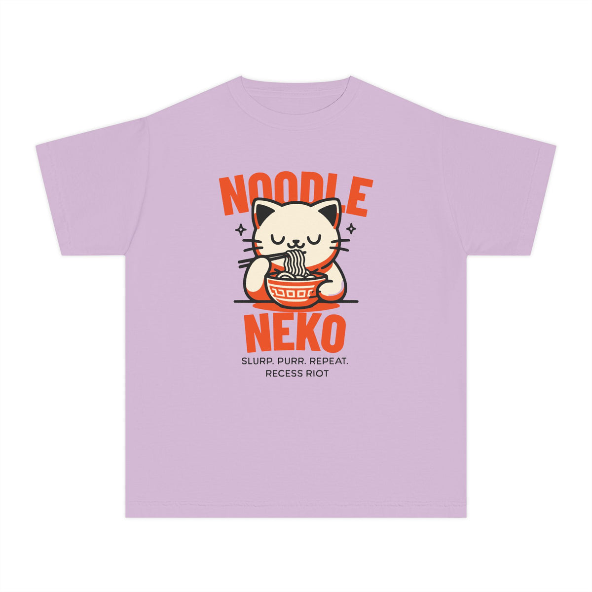Noodle Neko Cat Youth Tee