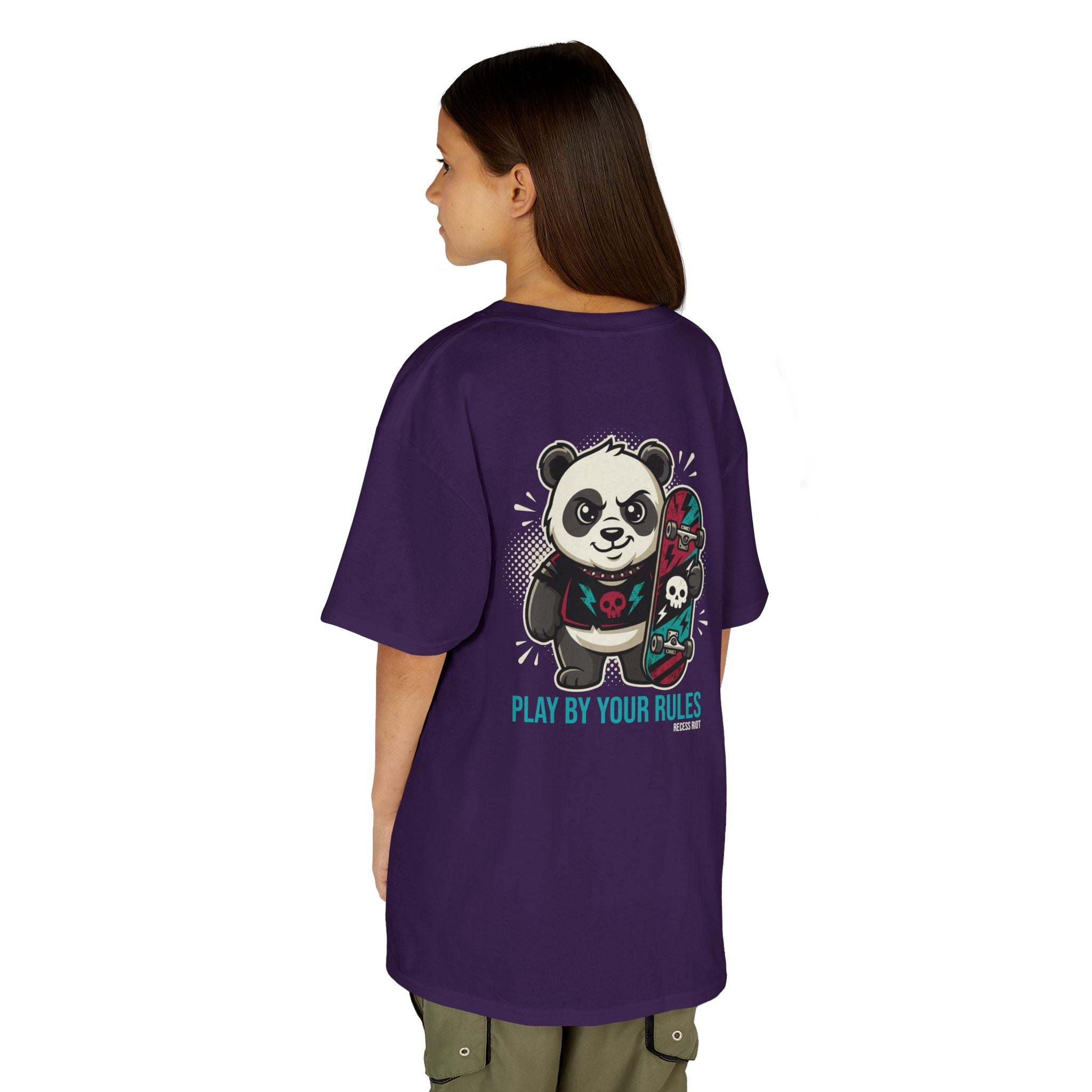 Play By Your Rules Panda Tee | Recess Riot Adult Graphic T-Shirt