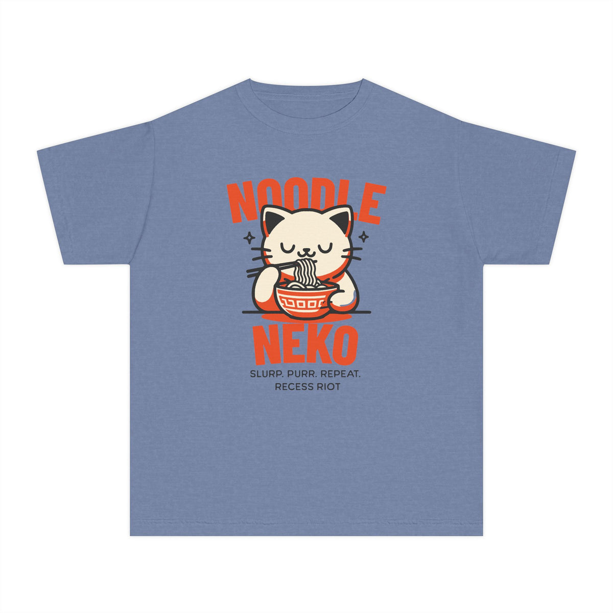 Noodle Neko Cat Youth Tee