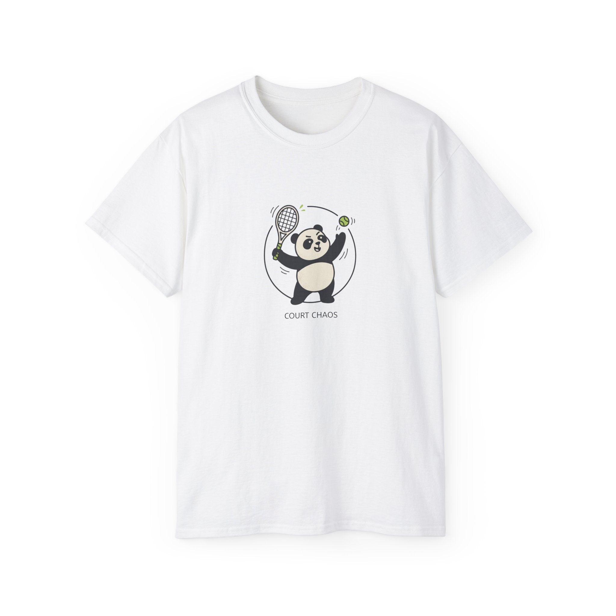 Pandamonium Graphic Tee | Cute Panda Oversized Shirt