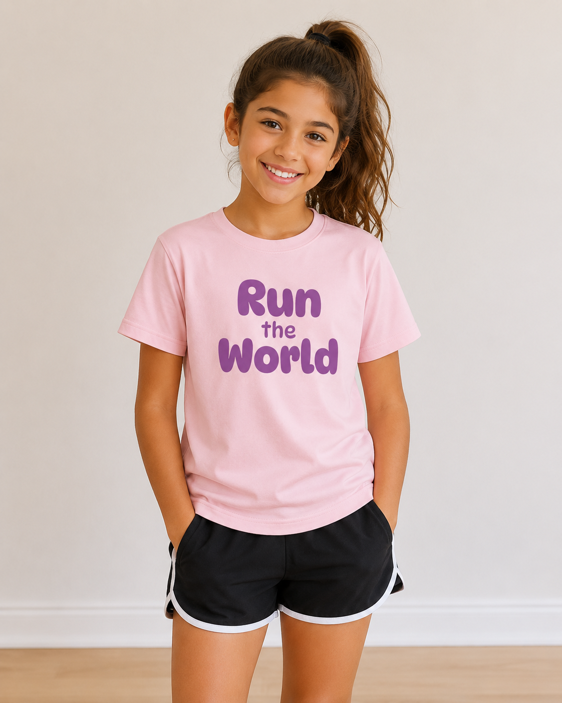 Run the World Youth Tee (Run / Correr / 跑 / Chạy / Courir)