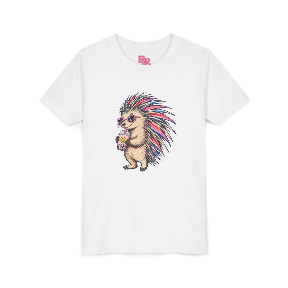 Boba Break Rainbow Porcupine Tee – Recess Riot