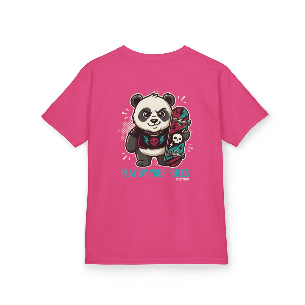 Play By Your Rules Panda Tee | Recess Riot Adult Graphic T-Shirt