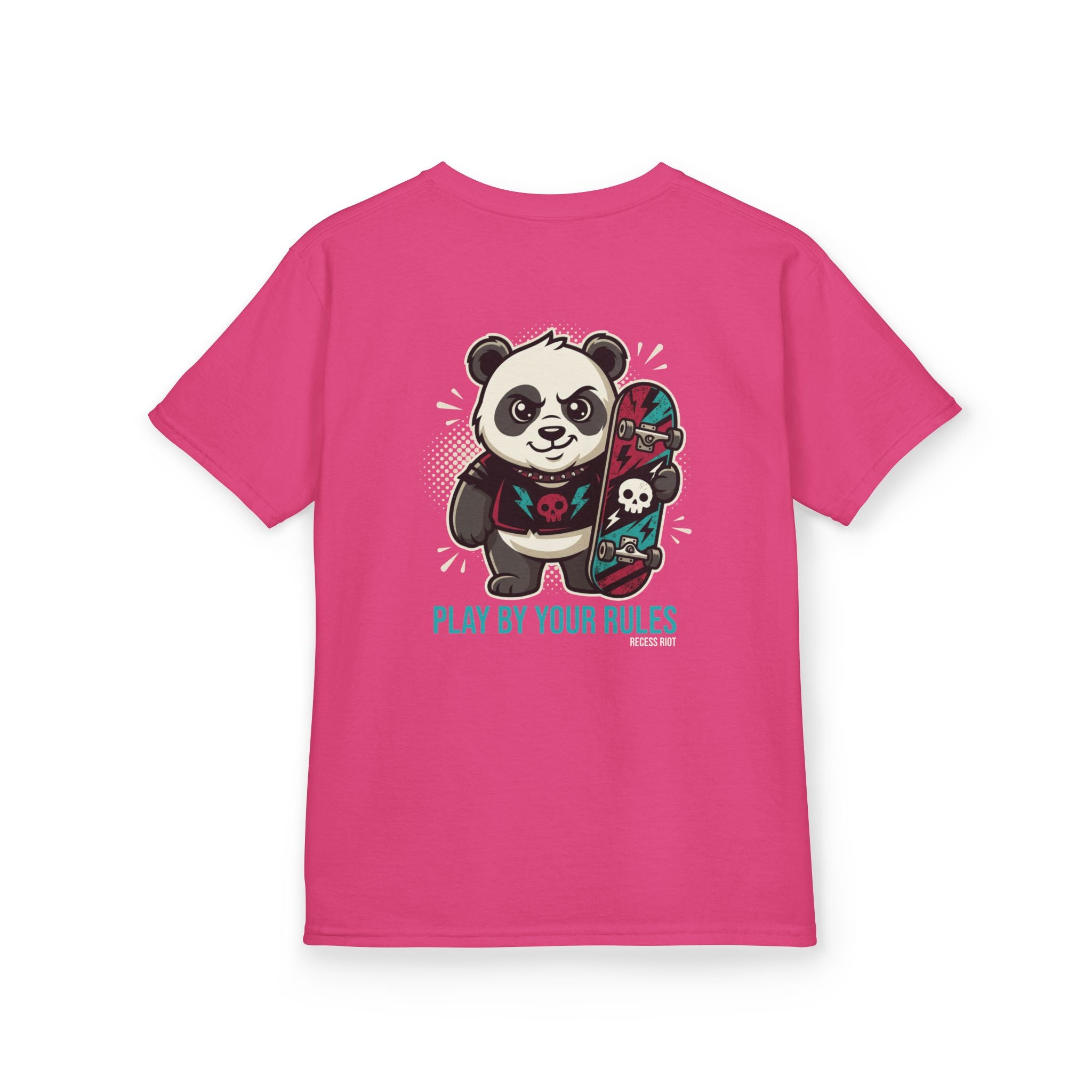 Play By Your Rules Panda Tee | Recess Riot Adult Graphic T-Shirt