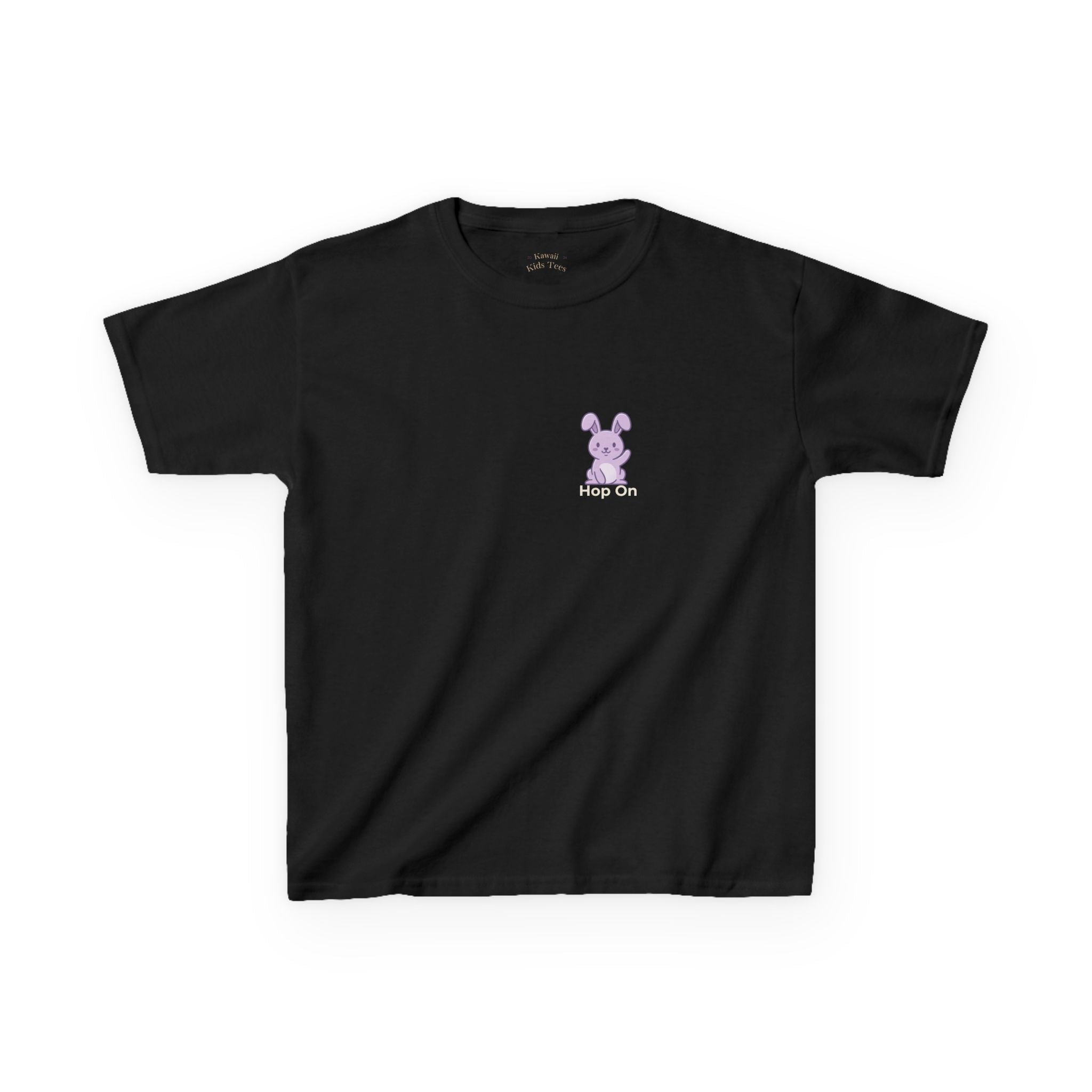 Roll With It Bunny Tee – Kids Graphic T-Shirt