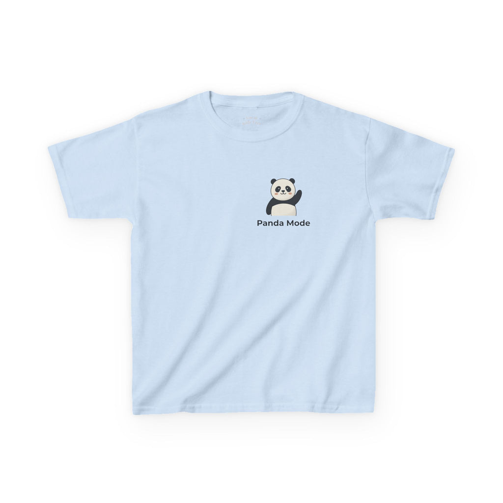 Explorer Mode Panda Kids Graphic T-Shirt | Cute Soft Cotton Play Mode Tee