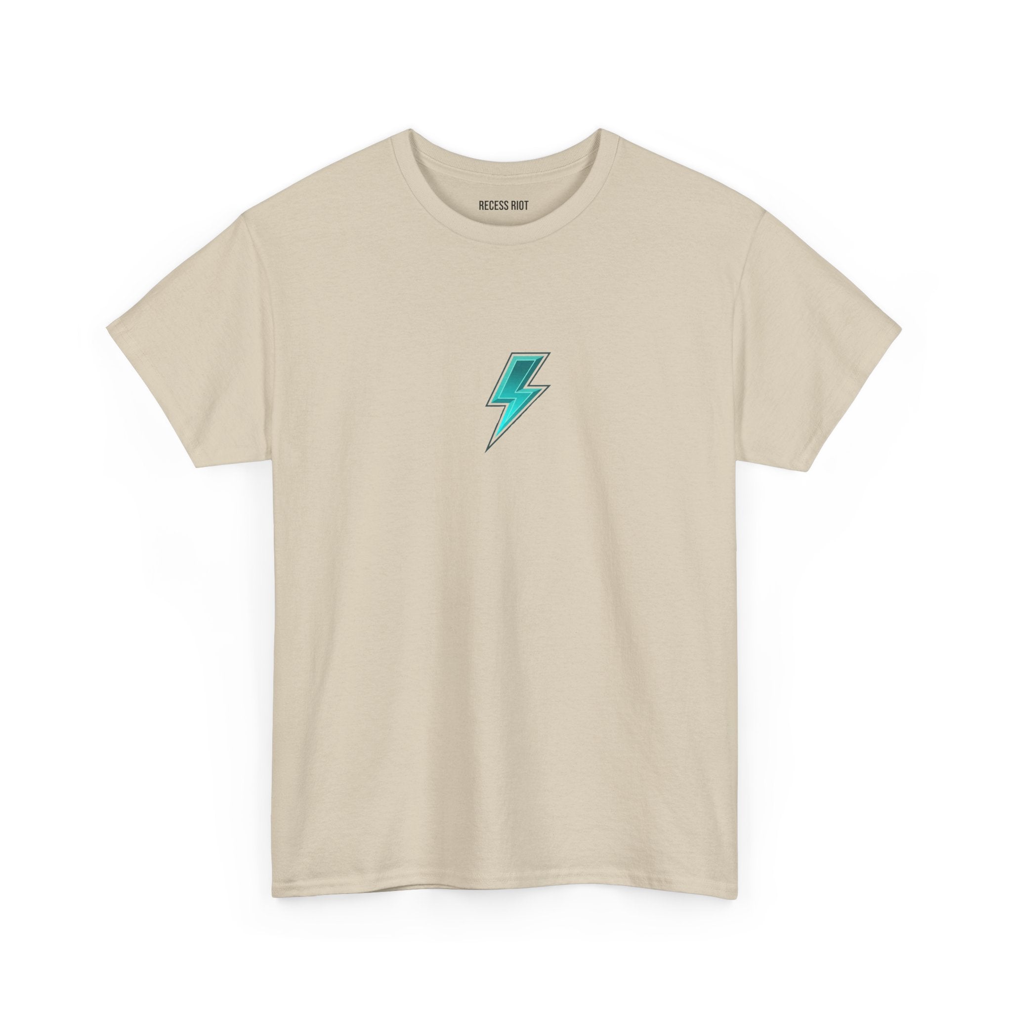 Panda Skateboard Tee — "Play By Your Rules" Graphic T-Shirt with Lightning Bolt