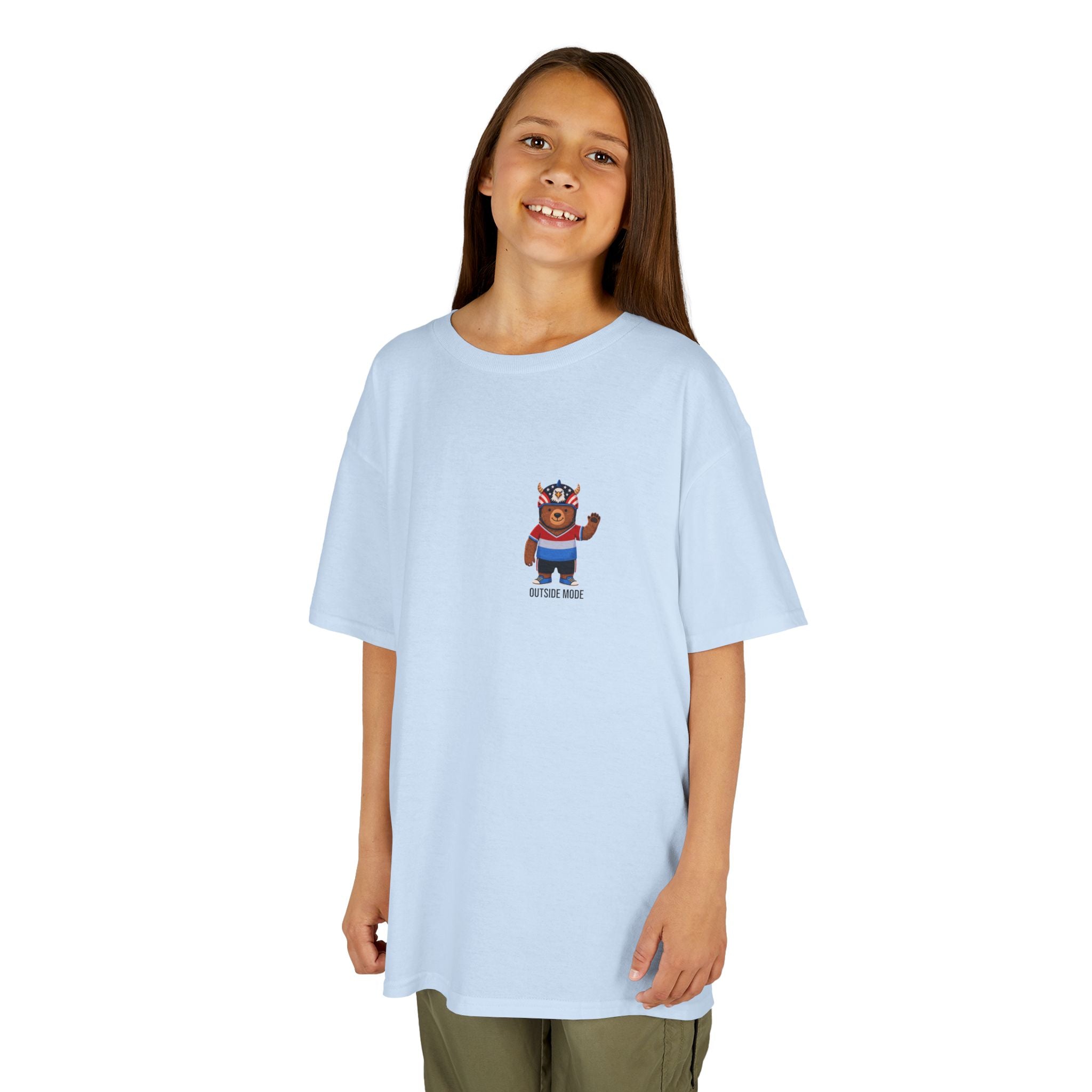 Blaze™ Patriotic Bear Bike Rider Graphic Tee for Kids