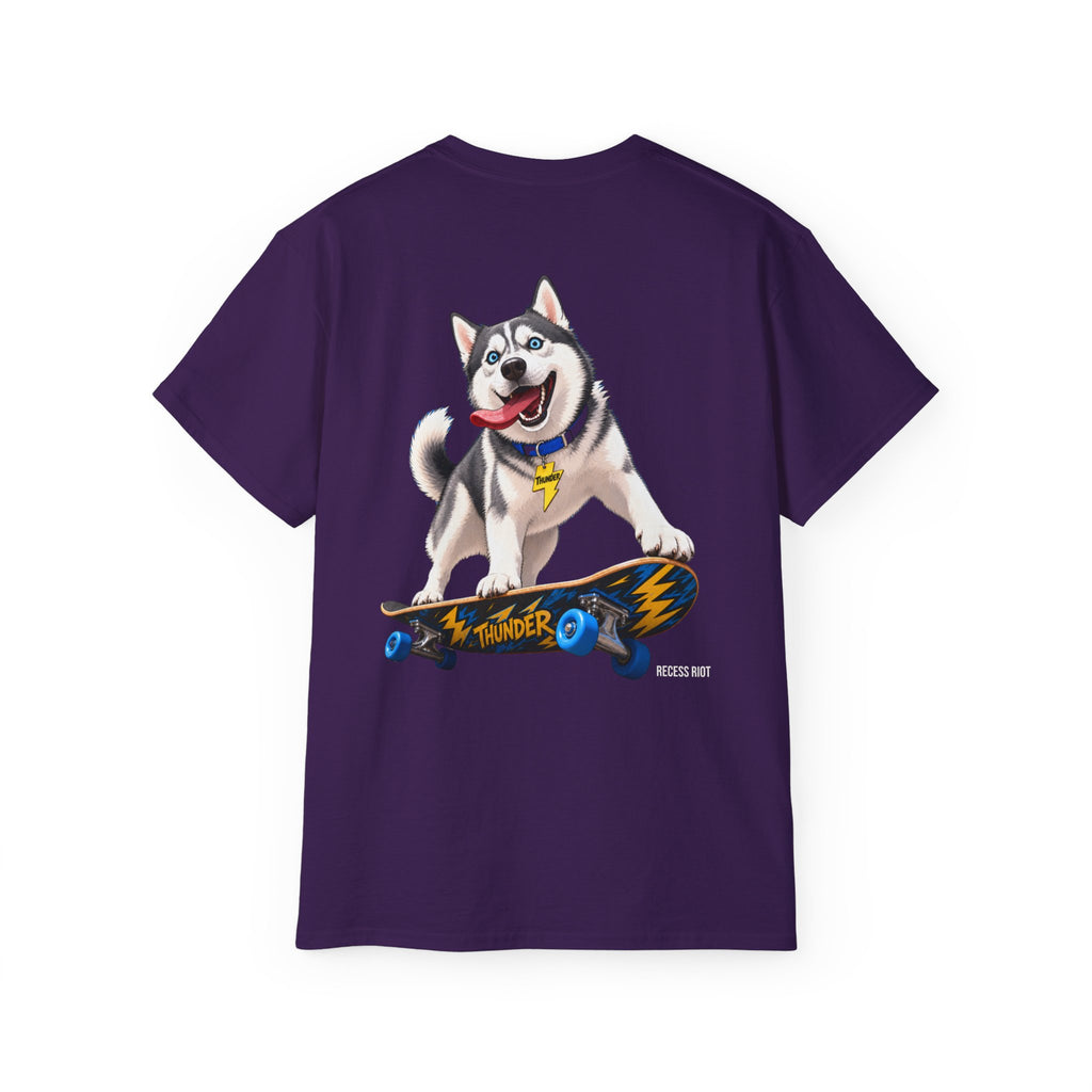 Thunder the Husky kids tee