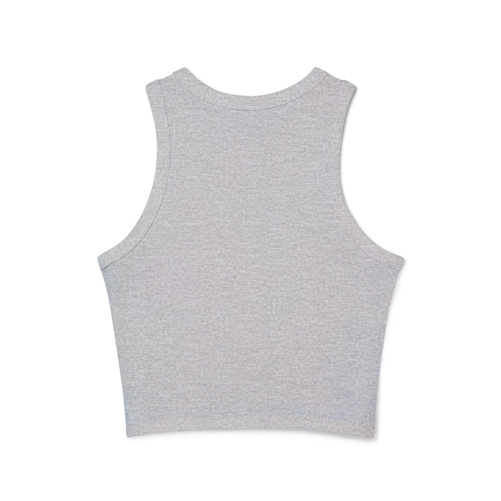 Cardinal Spirit Cropped Tank | Minimalist Bird Graphic Tank for Tweens & Teens