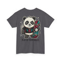 Panda Skateboard Tee — "Play By Your Rules" Graphic T-Shirt with Lightning Bolt