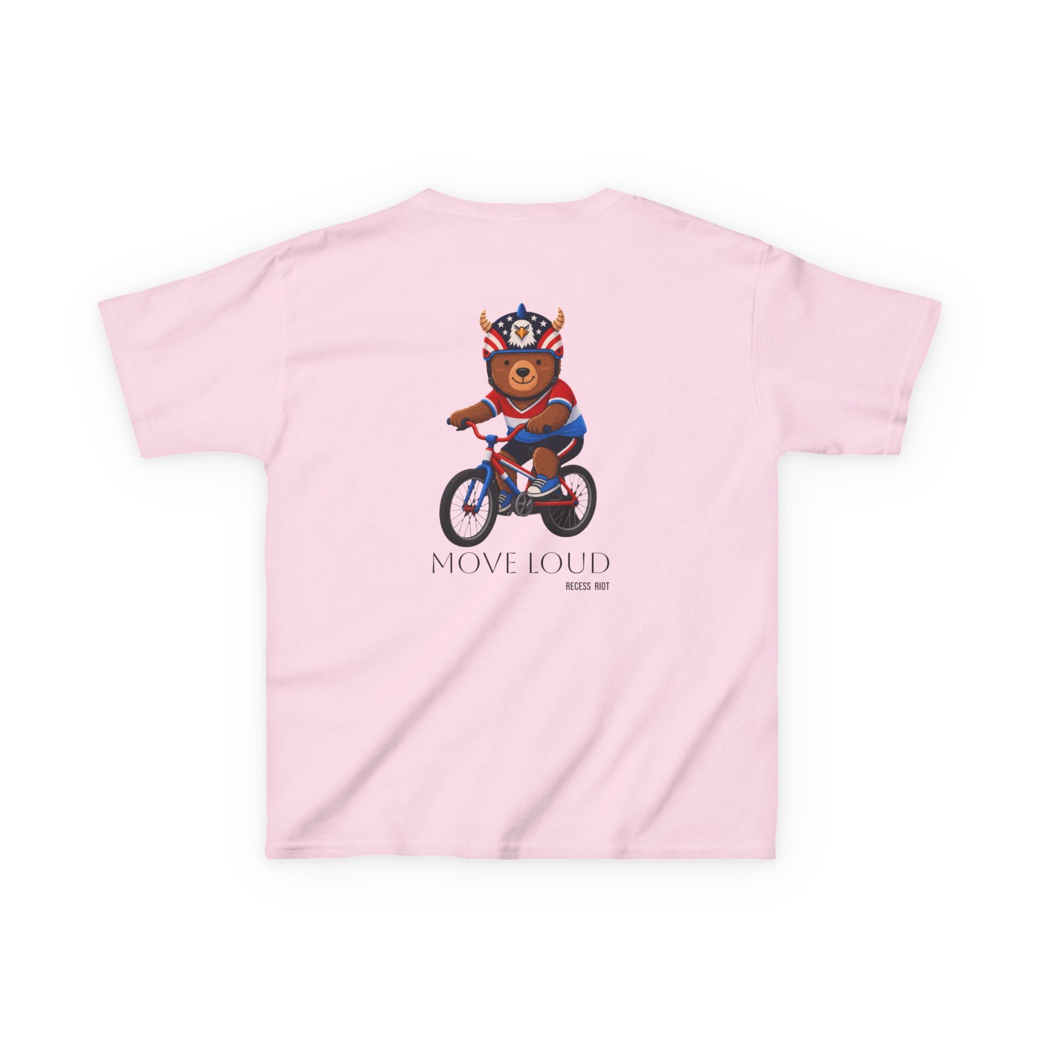 Blaze™ Patriotic Bear Bike Rider Graphic Tee for Kids