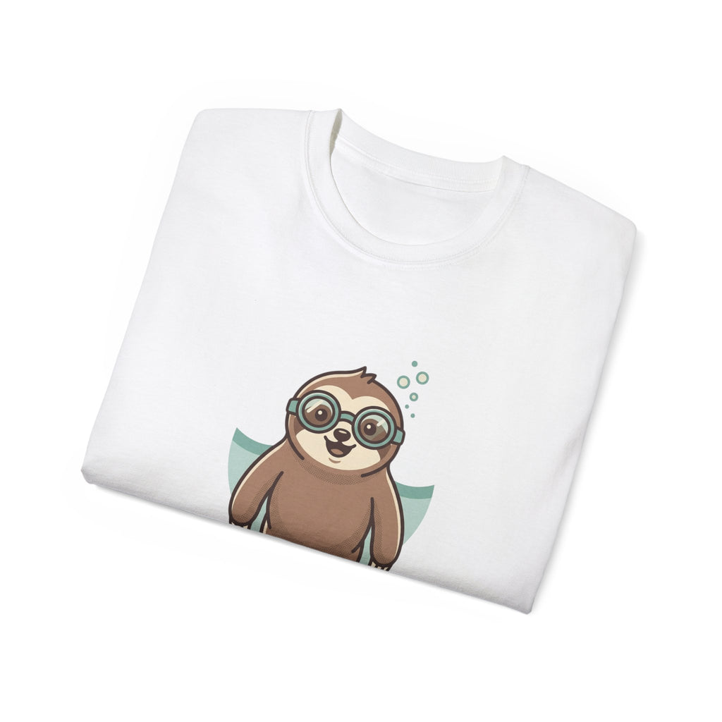 Slow Your Roll Sloth Graphic Tee | Relaxed Oversized Unisex Shirt