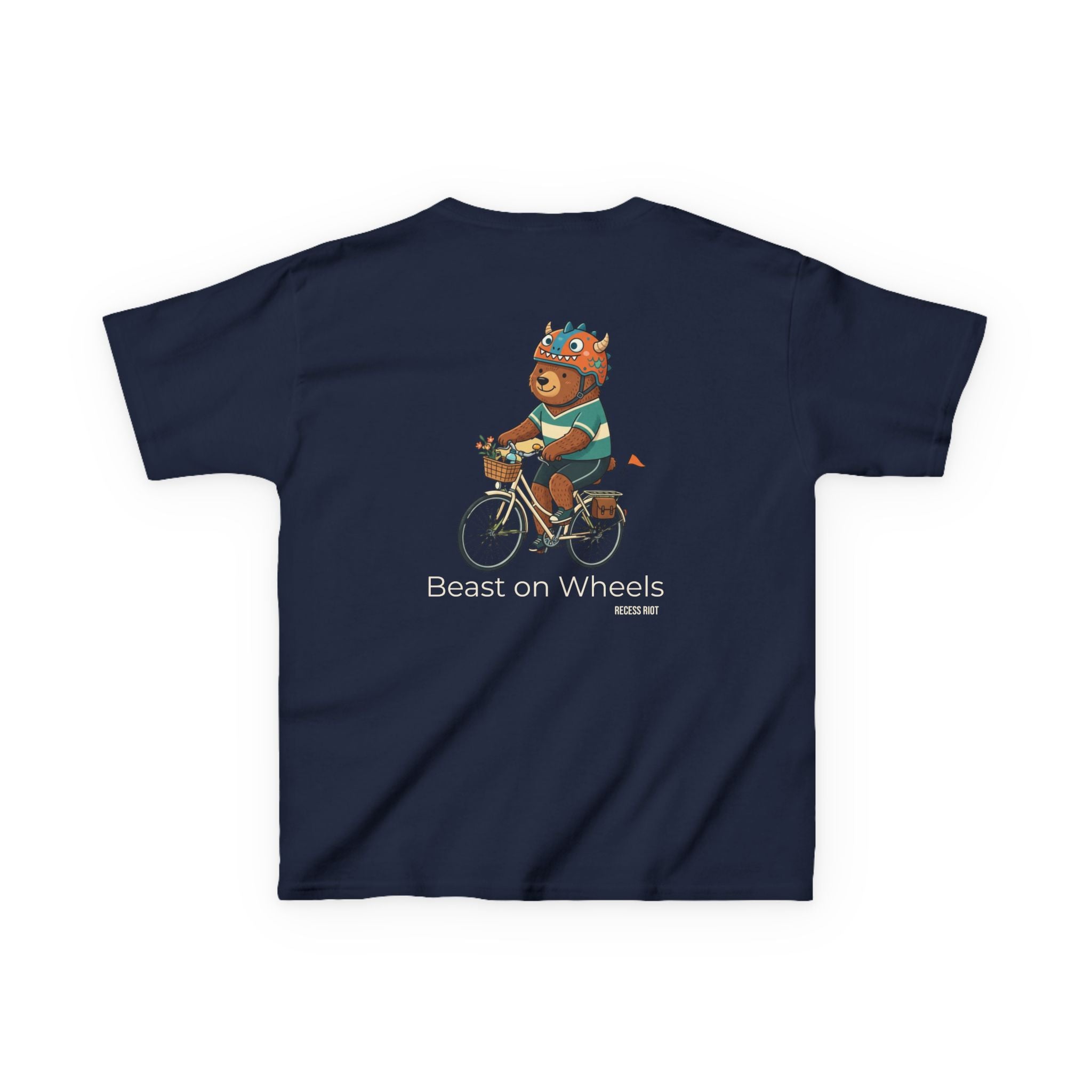 Beast Mode Kids Graphic Tee | Adventure Bear Youth Shirt