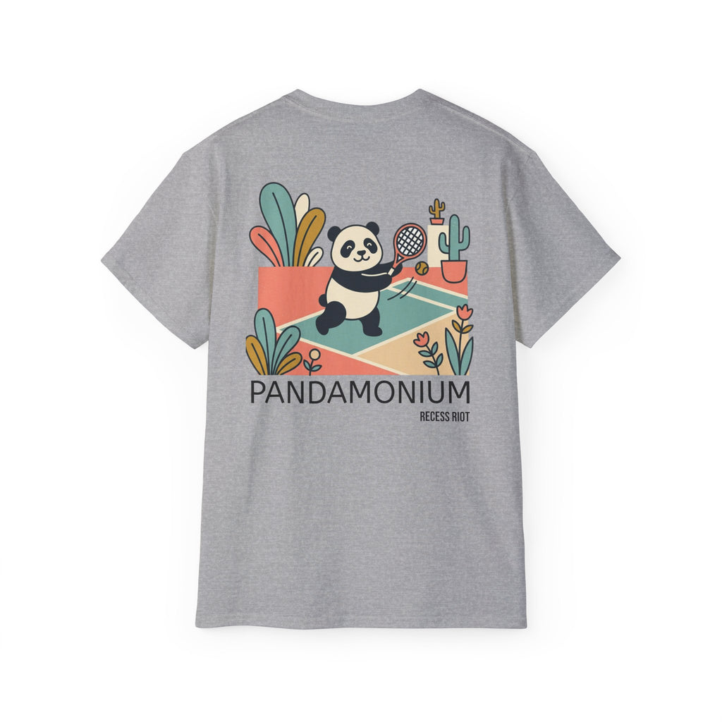 Pandamonium Graphic Tee | Cute Panda Oversized Shirt