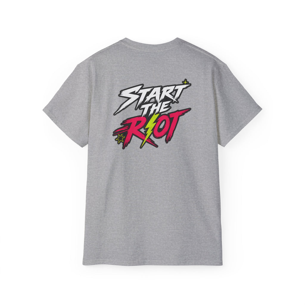 Start This Riot Logo Tee | Oversized Graphic Tee